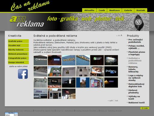 kopmplexní reklamní služby od návrhu po realizaci 