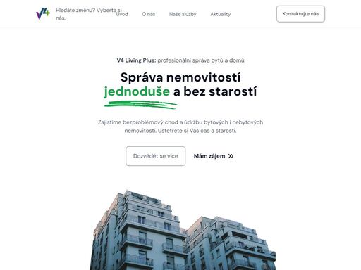 zajistíme bezproblémový chod a údržbu bytových i nebytových nemovitostí. ušetřete si čas a starosti díky našim službám: individuální správa, profi předseda, právní poradenství a komplexní péče o nemovitosti.