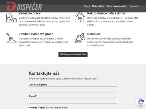 nabízíme zednické práce, zemní a výkopové práce, provádíme kompletní dekonstrukce bytů a domů i demolice. naše stavební firma funguje od roku 2015.