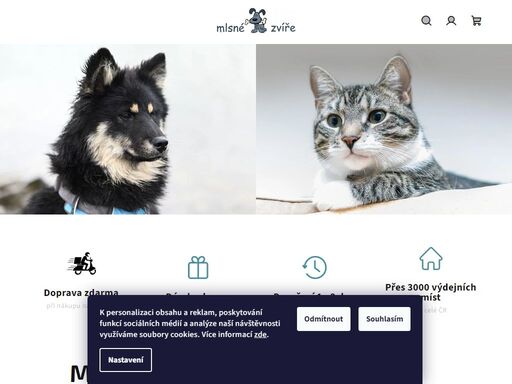 homepage. objevte to nejlepší pro vašeho mazlíčka







    psi 
    kočky 










doprava zdarma
 při objednávce nad 400 kč nehradíte dopravné 




nechte se překvapit
 dárkem v každé objednávce 




ověřeno mazlíčky
 kvalitní produkty za atraktivní ceny