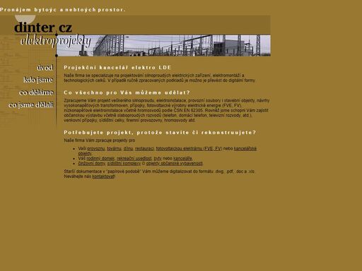 projektování silnoproudých elektrických zařízení a digitální zpracování projektů v oboru elektro