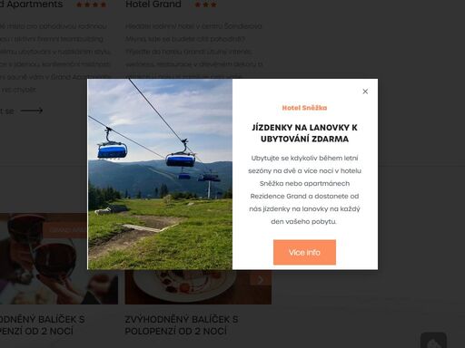 felicity hotels nabízí atraktivní ubytování ve špindlerově mlýně. veškeré hotely se nachází v centru horského střediska.