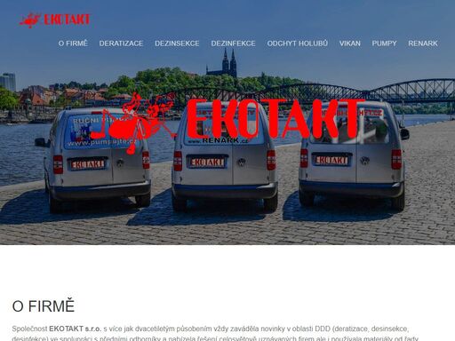ekotalt s.r.o. - deratizace, dezinsekce, dezinfekce, vikan, pumpy, odchyt holubů, covid