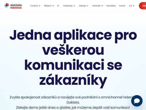 objevte cloudový software ccaas společnosti daktela pro bezproblémovou omnichannel komunikaci. vylepšete zákaznický servis pomocí našich škálovatelných řešení kontaktních center typu all-in-one.