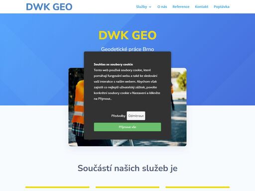 naše firma s dlouholetou zkušeností se zabývá geodetickými pracemi, katastr nemovitostí, inženýrské geodézii a projektování pozemkových úprav.