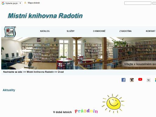informace z knihovny