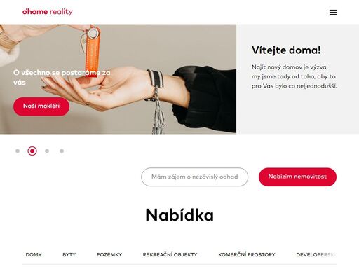 jsme moderní realitní kancelář, která pod jednou střechou skupiny o’home spojuje realitní služby a development. pomůžeme vám s prodejem či pronájmem nemovitosti.