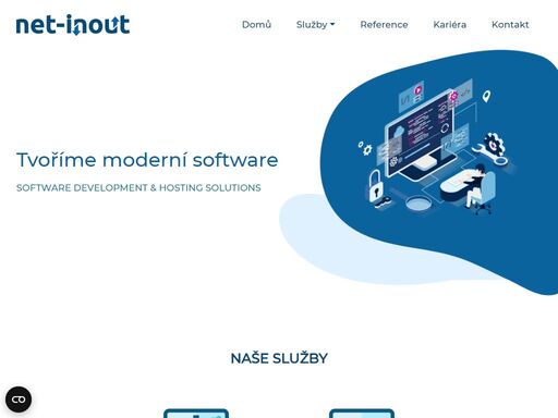 zakázkový vývoj software pro zákazníky, kteří se nespokojí s krabicovým řešením. specializujeme se na mobilní aplikace (android i ios) a moderní webové systémy, které vedou k digitalizaci a následné optimalizaci procesů