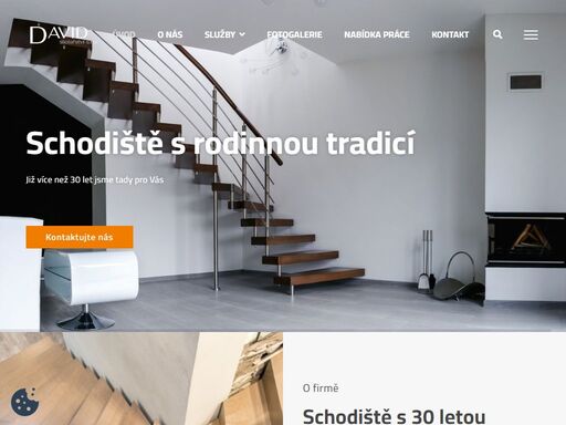 zabýváme se výrobou samonosných schodišť, obkladem schodišť masivem, laminátem nebo vinylem technologií postforming, výrobou zábradlí a zakázkovou výrobou.
