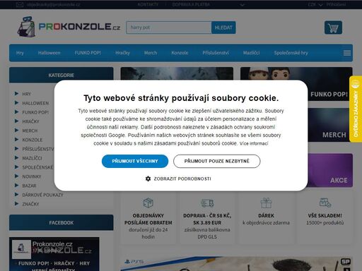 vše skladem a ihned k odběru.? záruka na hry 24 měsíců a věrnostní program.? doprava zdarma od 2999.? denně nové hry skladem.? férové ceny.