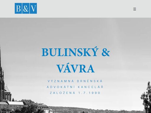 bulinský & vávra poskytují odborné služby a kvalitní produkty. navštivte naše stránky pro více informací o naší nabídce.