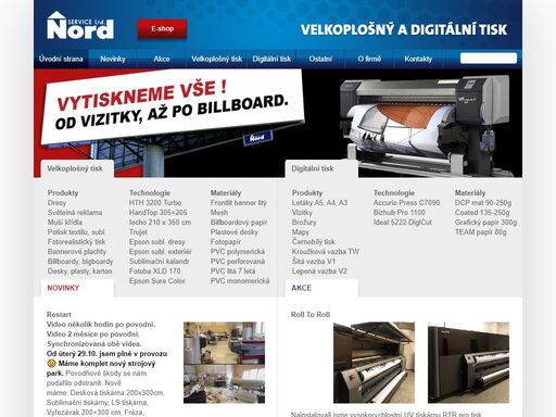 velkoplošný tisk, billboardy, velkoplošná reklama, bannerové plachty, digitální tisk, velkoformátový tisk, autoplachty, samolepky, potisk desek, uv tisk, rozvoz opava a ostrava zdarma