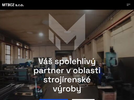 


vítejte v mtb cz s.r.o.
naše firma byla založena s myšlenkou uplatnění se v oblasti celkového zpracování hutních materiálů s důrazem n...