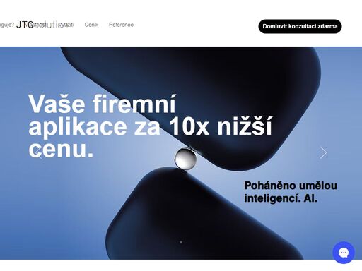 jtg solution je česká firma, která vyvíjí webové aplikace na klíč. cílíme na dostupnost a rychlost dodání do malých a středních firem.