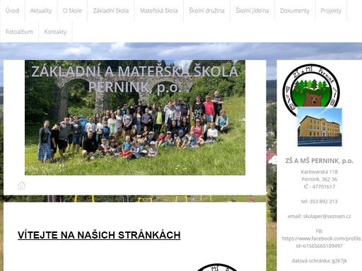 základní škola a mateřská škola pernink