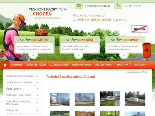 úvod - technické služby města choceň 