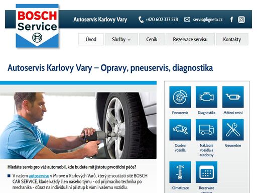 profesionální autoservis v karlových varech. opravy aut, diagnostika, pneuservis, měření emisí a další služby. rychle a kvalitně – objednejte se online!