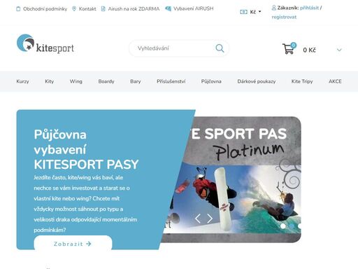 kitesport to jsou nejen hračky na powerkiting, landkiting, snowkiting, kiteboarding, buggykiting, boardkiting, ale i oblečení, batohy, kite příslušenství, kurzy, aj.