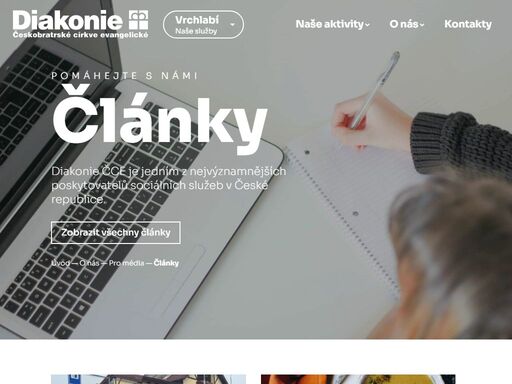 diakonie čce - středisko světlo ve vrchlabí. pomoc má mnoho tváří!