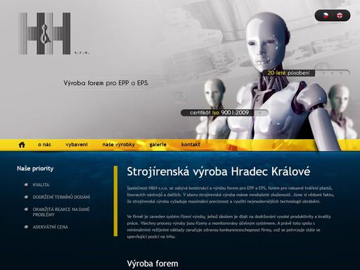 strojírenská výroba, výroba forem, zámečnictví, cnc obrábění a formy to je firma hah s.r.o. hradec králové.