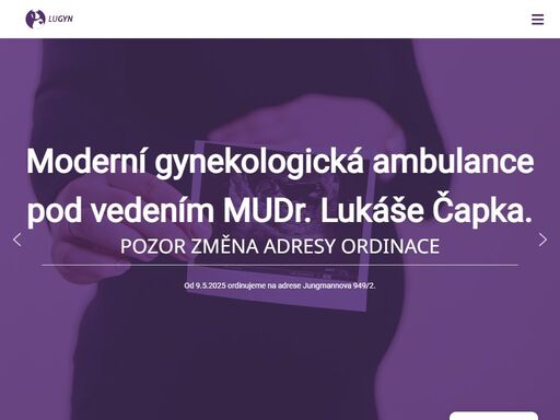 gynekologie lukáš čapek poděbrady poskytuje komplexní služby pro pacientky v rámci gynekologie a porodnictví. přijímáme nové pacientky