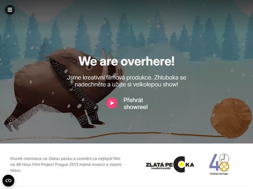 jsme kreativní filmová produkce. kromě nominace na zlatou pecku a ocenění za nejlepší film na 48 hour film project prague 2013 máme invencia vlastní hlavu. zhluboka se nadechněte a mrkněte se na náš showreel. bude to velkolepé.