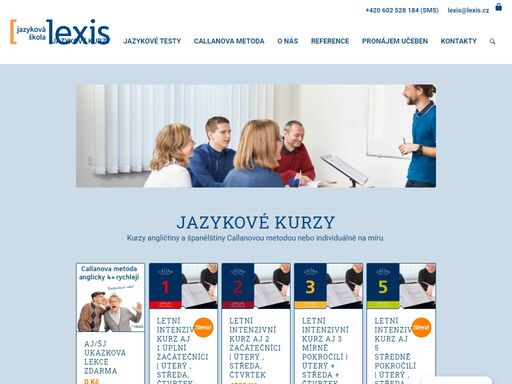jazyková škola lexis v srdci prahy je spolehlivým místem pro individuální výuku a miniskupinové kurzy. kontakt: lexis@lexis.cz, www.lexis.cz