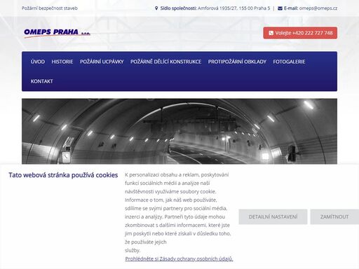 firma omeps praha zajišťuje požární bezpečnost staveb. poskytujeme poradenství, potřebnou dokumentaci i dodávky protipožárních materiálů a instalaci protipožárních opatření na staveništích. od roku 1995 jsme realizovali velké množství projektů na malých i velkých stavbách v praze a celé české republice. část referencí uvádíme na samostatných stránkách: požární ucpávky, požárně dělící konstrukce a protipožární obklady a