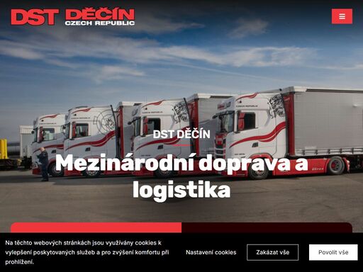 dst s.r.o. je dynamická firma – založená v roce 1994 – přesto pevně etablovaná na dopravně spedičním trhu. svým středním rozsahem umožňuje promptní reakce na požadavky zákazníků, nadstandardní nevyjímaje. firma zajišťuje komplexní servis od konvenčních a expresních přeprav až po přepravy nebezpečného zboží a nadrozměrné přepravy, včetně aktivit souvisejících.