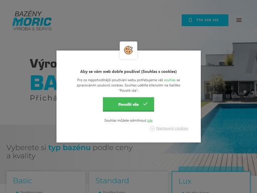 www.bazeny-moric.cz