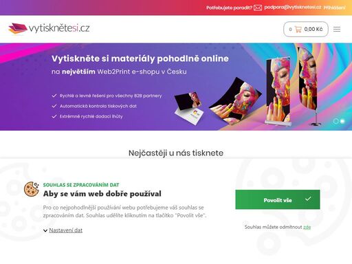 jsme největší web2print e-shop: tiskneme vše od plakátů, billboardů až po deskové materiály. okamžitá kalkulace ceny? automatizovaný tisk? podpora 24/7?