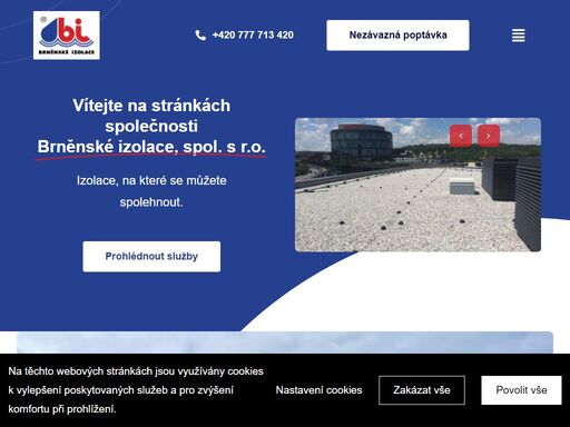 hledáte odborníka na izolatérské práce v brně? s více než 30letou tradicí nabízíme kvalitní služby. spolehlivost, odborné poradenství a precizní práce.