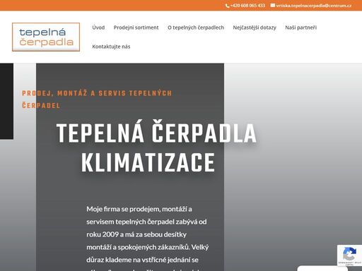 moje firma se prodejem, montáží a servisem tepelných čerpadel zabývá od roku 2009 a má za sebou desítky montáží a spokojených zákazníků.