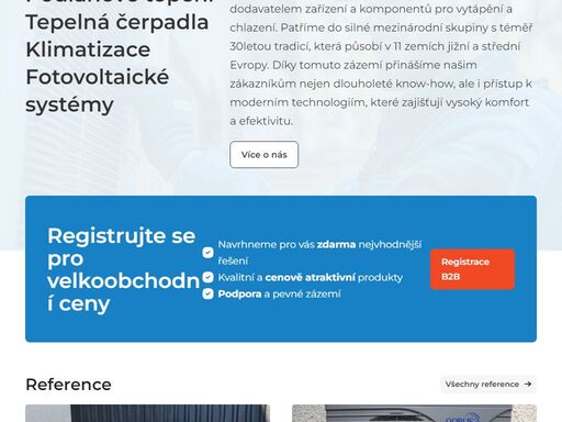 homepage. podlahové topenítepelná čerpadlaklimatizacefotovoltaické systémy
one klima s.r.o. je předním velkoobchodním dodavatelem zařízení a komponentů pro vytápění a chlazení. patříme do silné mezinárodní skupiny s téměř 30letou tradicí, která působí v 11 zemích jižní a střední evropy. díky tomuto zázemí přinášíme…