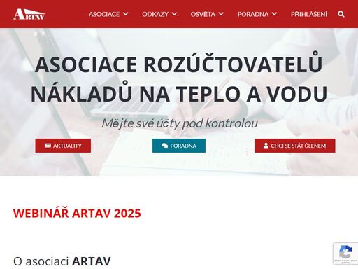 artav - asociace rozúčtovatelů nákladů na teplo a vodu. potřebujete poradit s rozúčtováním nákladů na vytápění? co je a co není stanoveno právními předpisy?