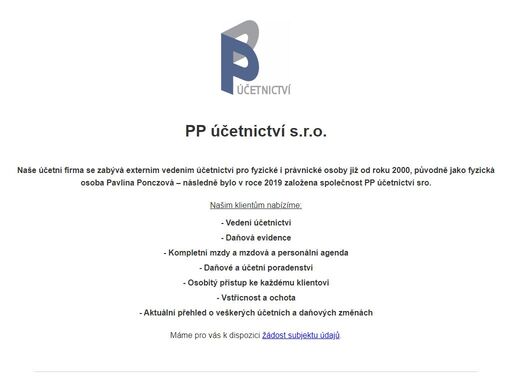externí vedení účetnictví pro fyzické i právnické osoby - daňová evidence, kompletní mzdy a mzdová agenda, daňové a účetní poradenství
