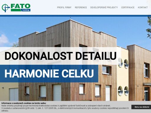 krátce o společnosti
společnost fato invest a.s. se sídlem v hradci králové byla založena roku 1991, jako stavební  akciová společnost s českými ...