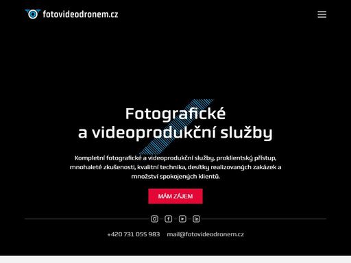 fotografické a videoprodukční služby, letecké fotografie a videa dronem. fotograf a kameraman pro firmy, hotely, exteriéry a interiéry, eventy, firemní večírky.