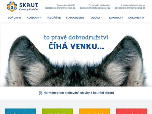 junák - svaz skautů a skautek čr, středisko červený kostelec