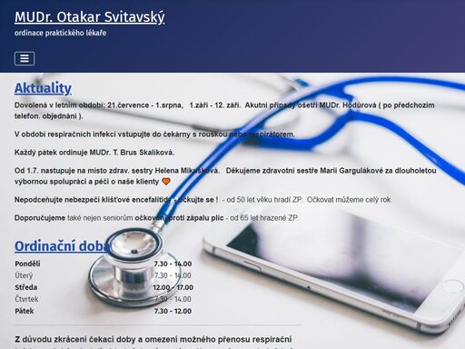 mudr. otakar svitavský - všeobecný praktický lékař