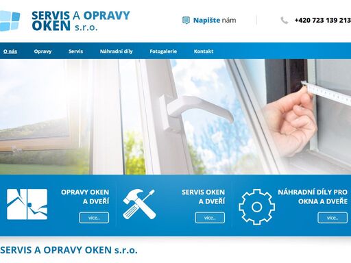 opravy a servis oken a dveří
