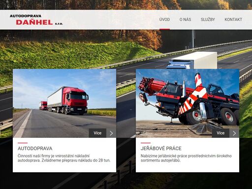 jeřábnické práce a autodoprava daňhel, brno. působíme po celé čr, naší specializací jsou komplexní jeřábnické práce a vnitrostátní nákladní autodoprava