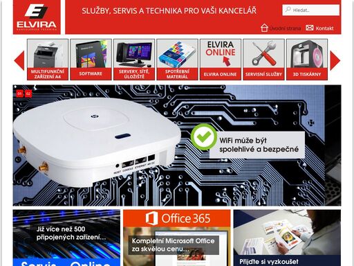 elvira s.r.o. - váš dodavatel výpočetní techniky! zajistíme doádvku, instalaci i servis.