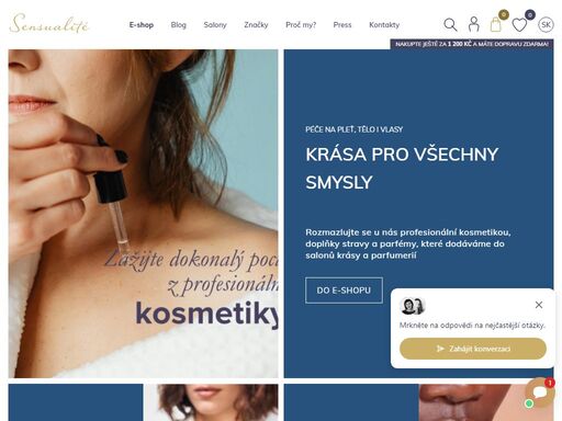 přinášíme vám profesionální kosmetiku pro pleť každého věku. ?? rozmazlujte se u nás věrnostními slevami až 20 % na kosmetickou péči, parfémy a doplňky stravy. zboží přímo od výrobců. jsme oficiální distributor péče o pleť.