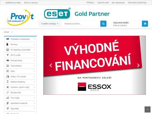 prodej servis opravy počítačů žatec, pc sestavy, notebooky, monitory, tiskárny, telefony, eset