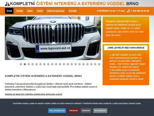čištění interiéru a exteriéru vozidel, aut: sledujeme nejmodernější trendy a můžeme tak nabídnout opravdu jen ty nejlepší služby.