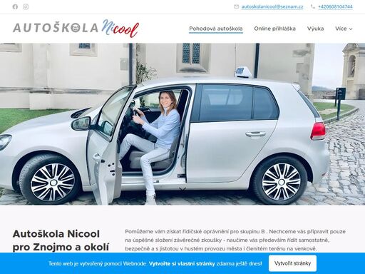 jsme autoškola (nejen) pro znojmo a okolí. získejte řidičské oprávnění pro skupinu b. oceníte náš přátelský a trpělivý přístup, výhodnou cenu i obratná, dobře ovladatelná vozidla.