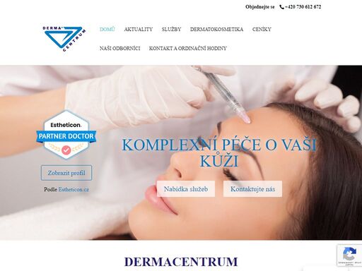 hledáte dermatovenerologa v praze a okolí? navštivte dermacentrum v praze, brandýse nad labem, říčanech či neratovicích. provozujeme ordinaci kožního lékaře. provádíme komplexní dermatologické služby, odstraňování cévních anomálií, laserové odstranění znamének a bradavic.