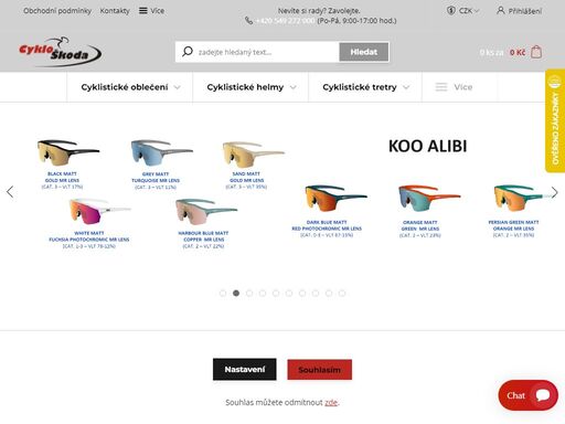 cykloškoda - internetový obchod s profi zbožím pro cyklisty