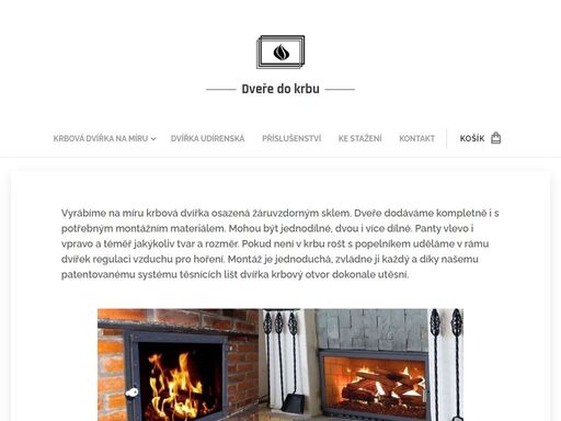 vyrábíme na míru krbová dvířka osazená žáruvzdorným sklem. dveře dodáváme kompletně i s potřebným montážním materiálem. mohou být jednodílné, dvou i více dílné. panty vlevo i vpravo a téměř jakýkoliv tvar a rozměr. pokud není v krbu rošt s popelníkem uděláme v rámu dvířek regulaci vzduchu pro hoření. montáž je jednoduchá, zvládne ji každý a díky...
